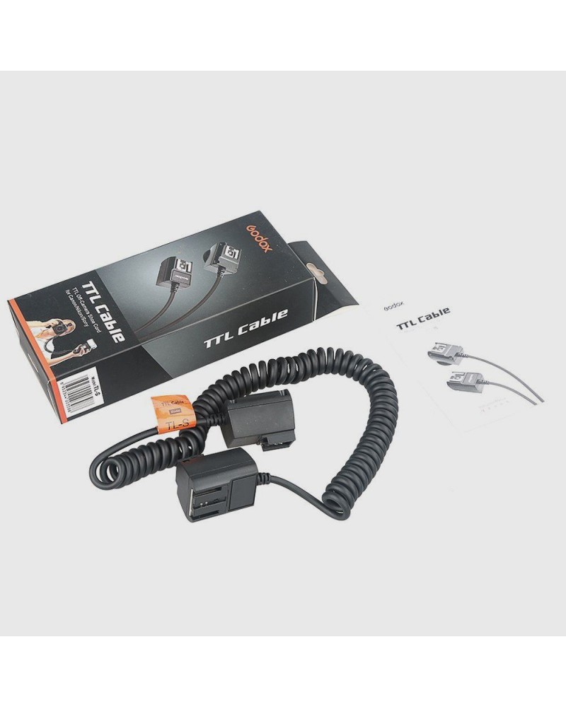 Godox TTL Off Camera Hot Shoe Flash Sync Cable Cord For Sony Speedlite